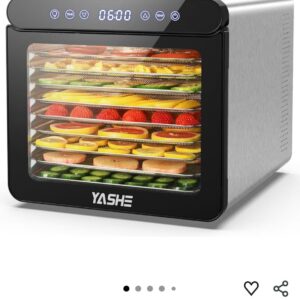 YASHE Deshidratador De Alimentos Con Pantalla LED: imagen 2