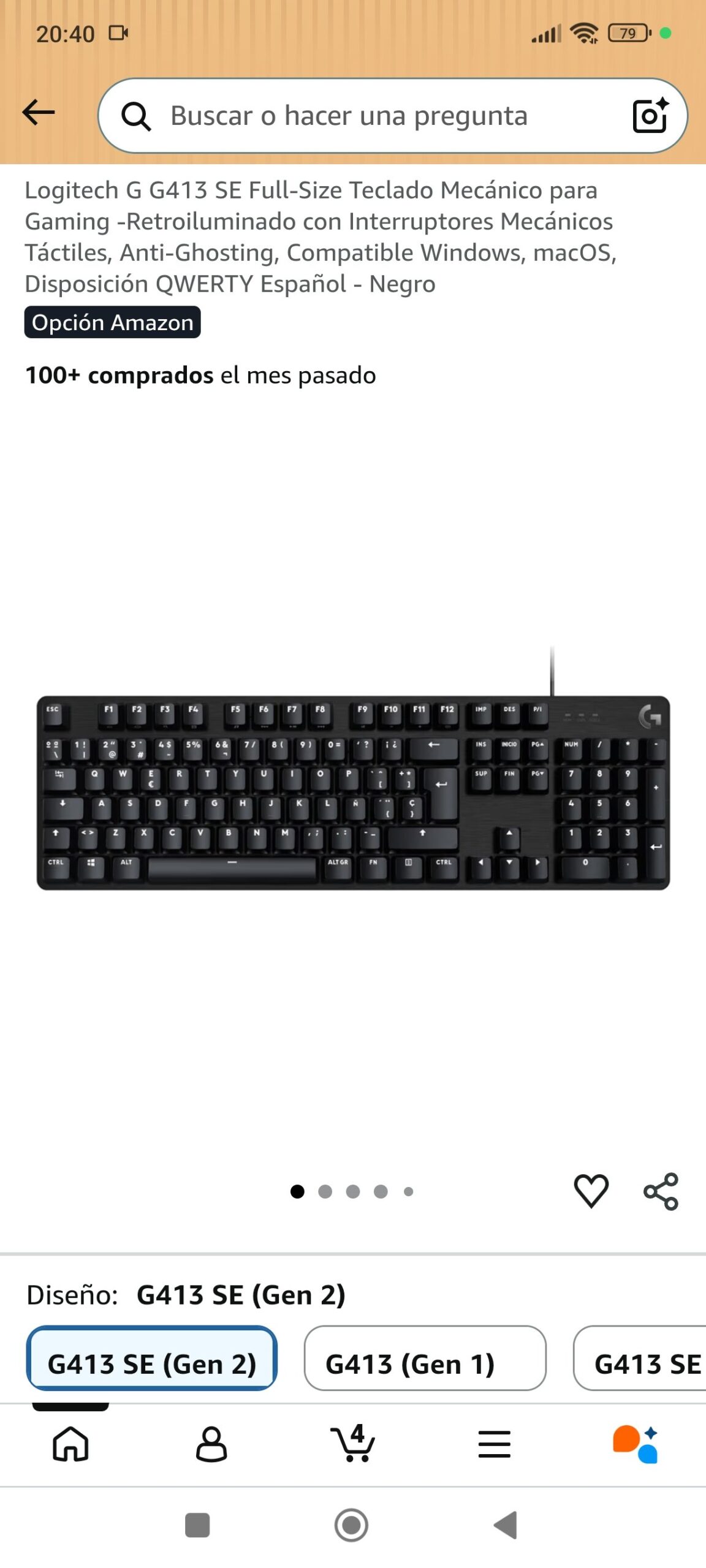 logitech G G413 SE: imagen 2