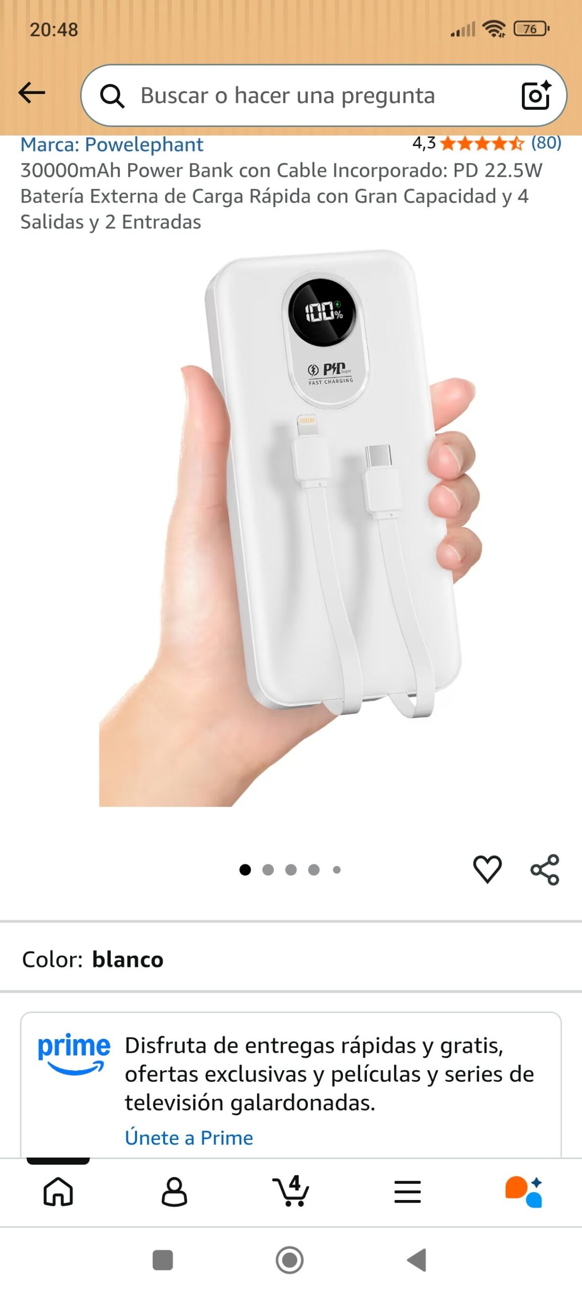 cargador portátil: imagen 1