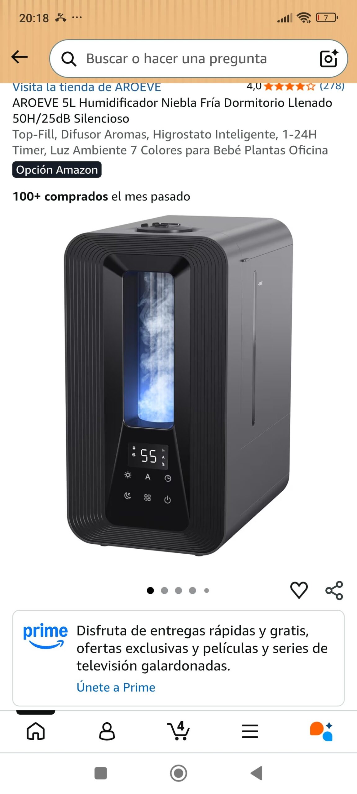 humidificador 5L: imagen 2