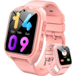 Reloj inteligente infantil Blackview 4G con GPS, videollamadas y botón SOS – Rosa