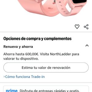 Reloj inteligente infantil Blackview 4G con GPS, videollamadas y botón SOS – Rosa: imagen 2