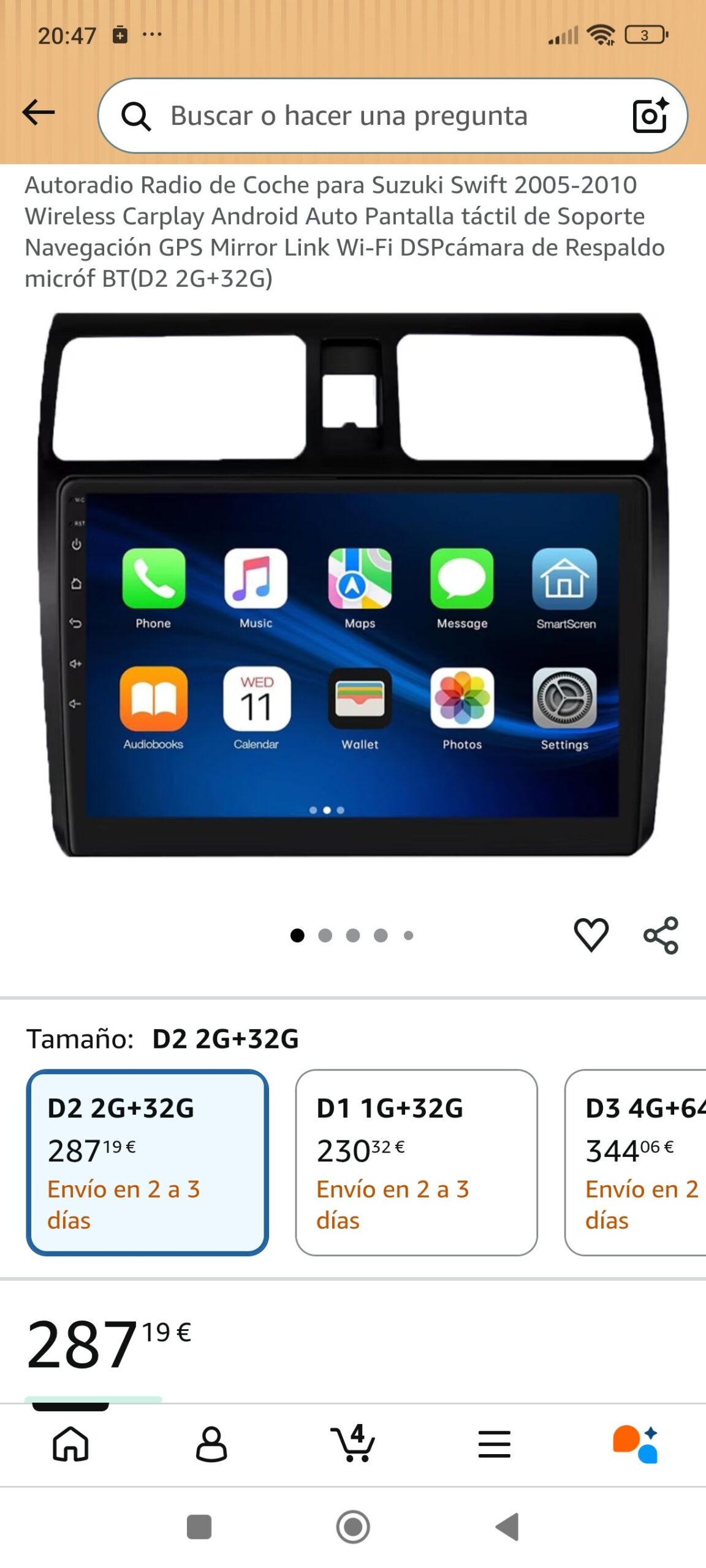 Pantalla táctil android para coche: imagen 2