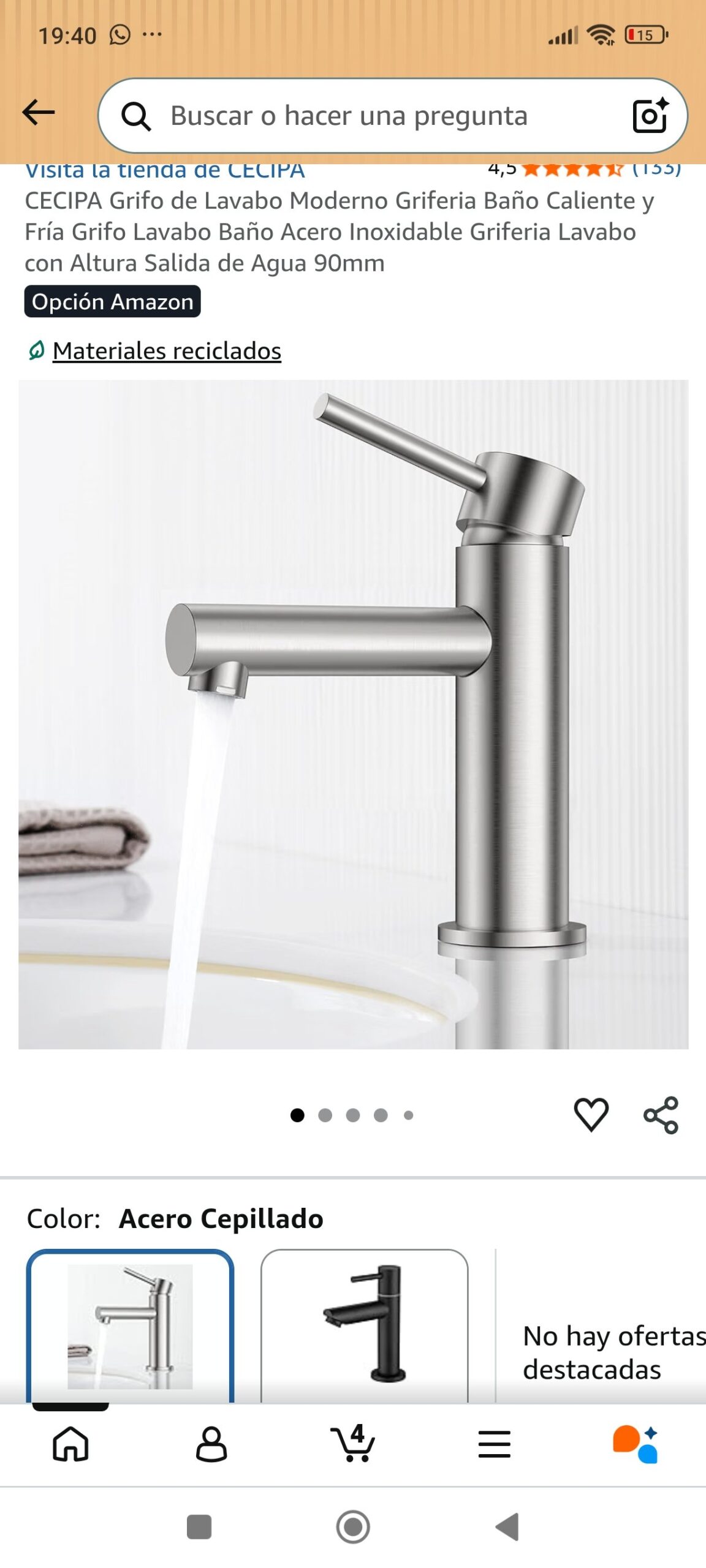 Grifo de lavabo: imagen 2
