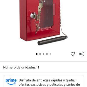 caja de llaves de emergencia