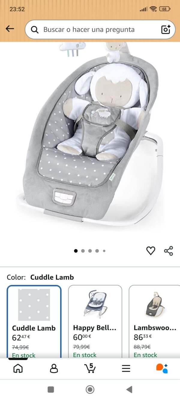 hamaca mecedora bebe
