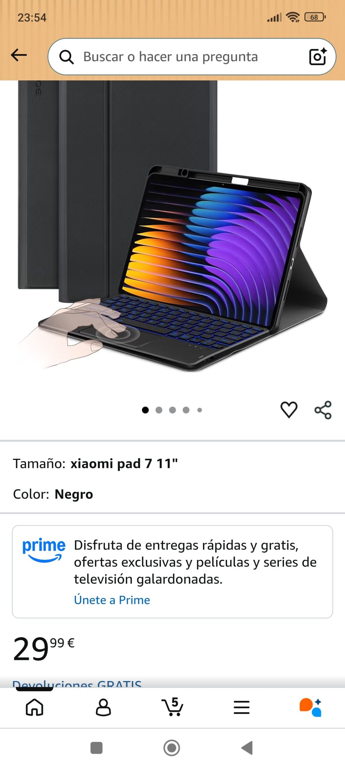 funda con teclado para table: imagen 2