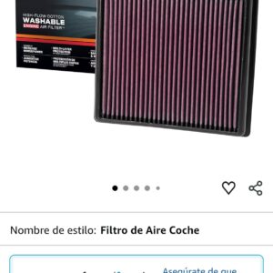 filtro de aire de coche