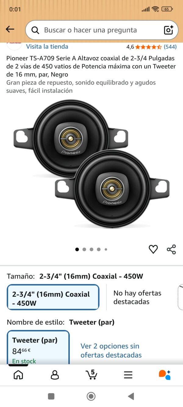 altavozes Pioneer