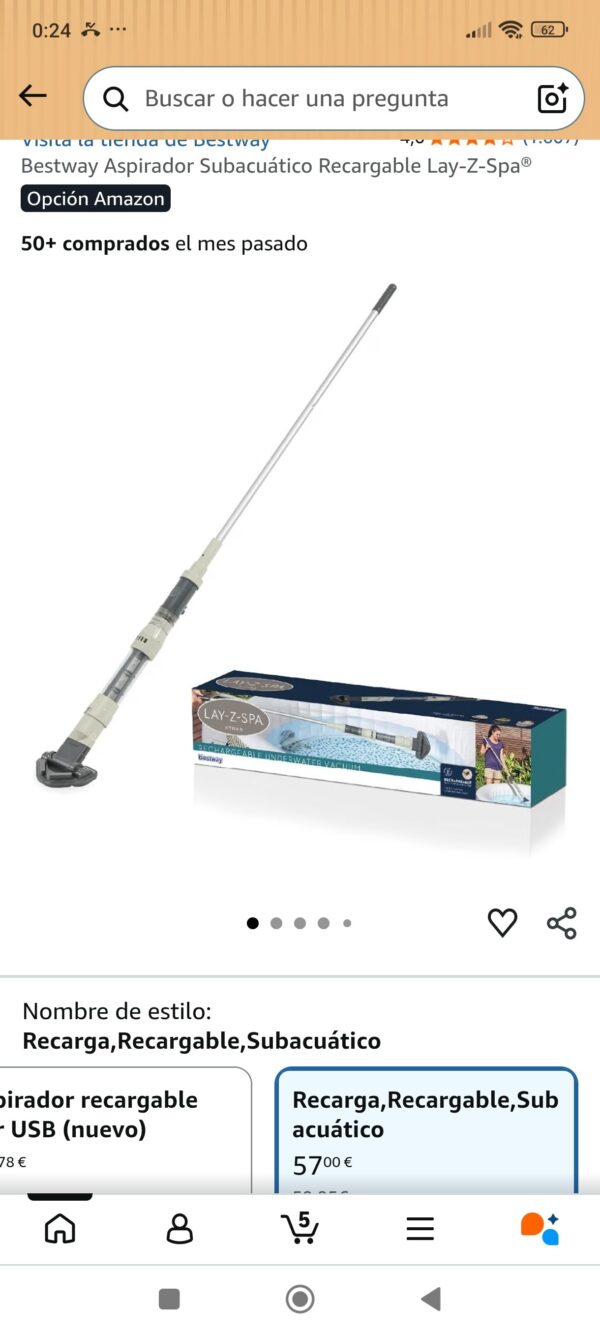 aspirador para piscinas
