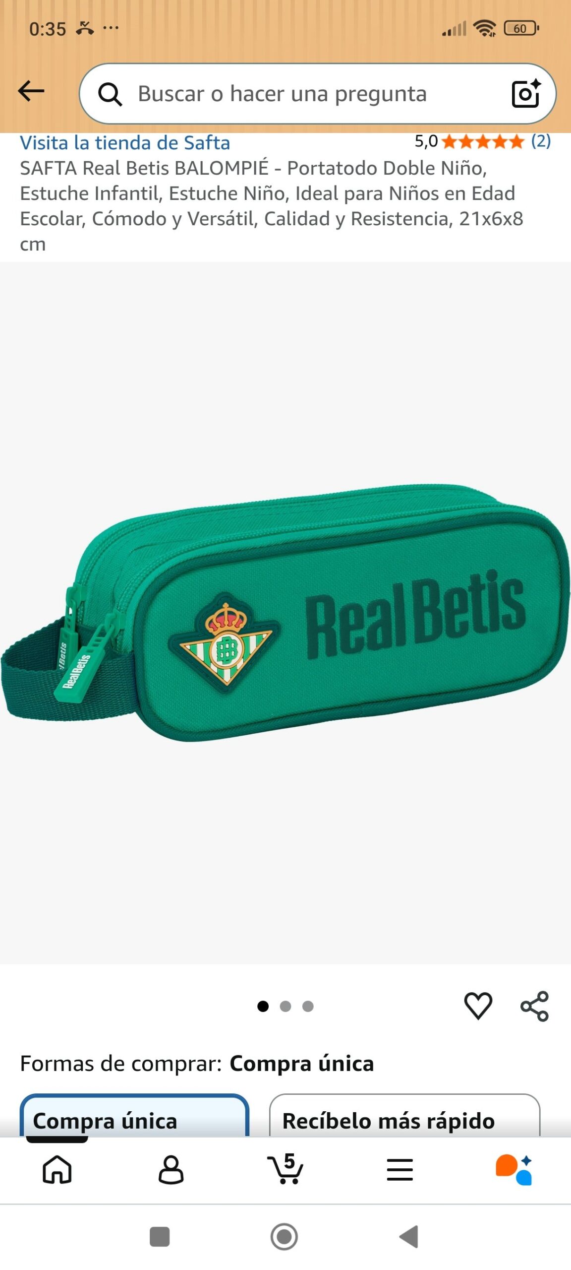 estuches del Betis: imagen 1