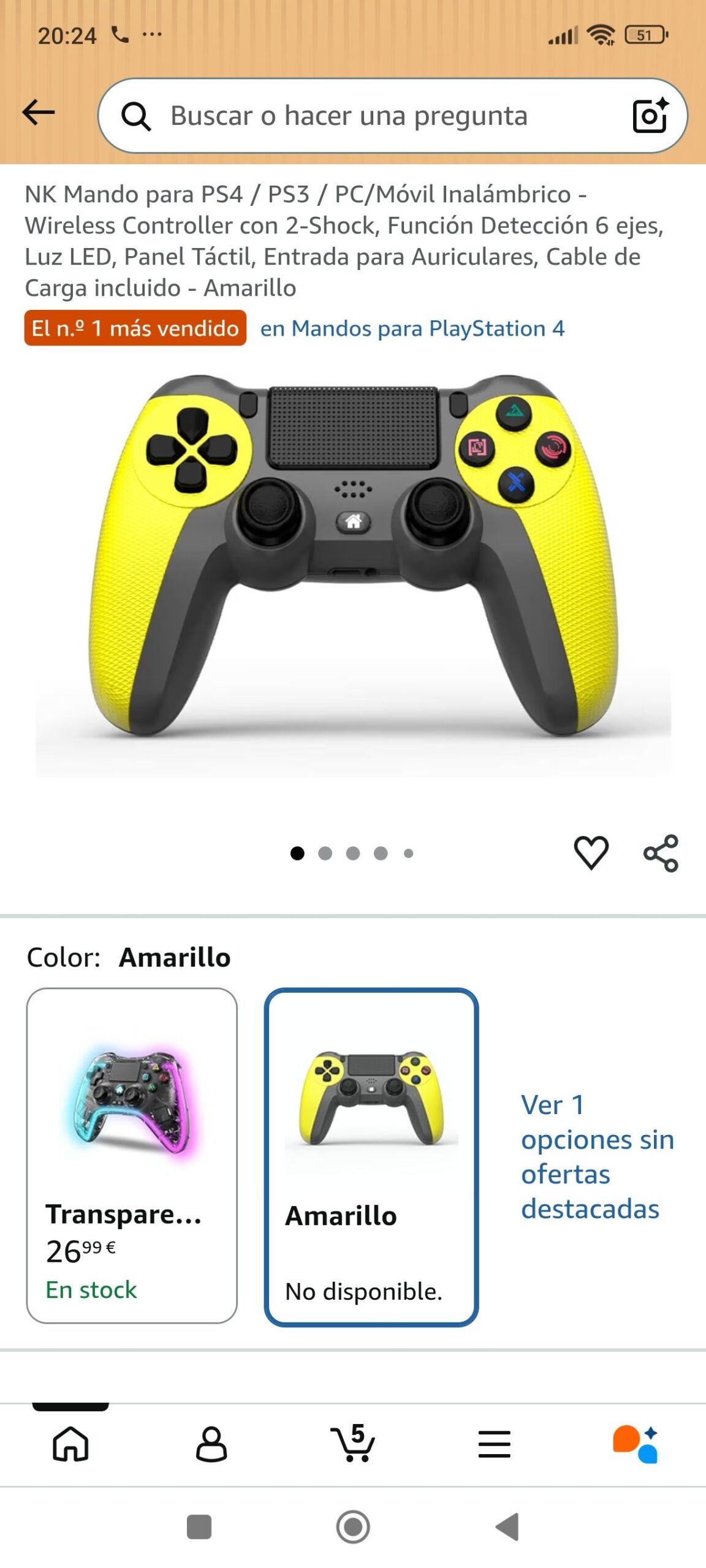 mando para ps3 ps4 pc: imagen 1