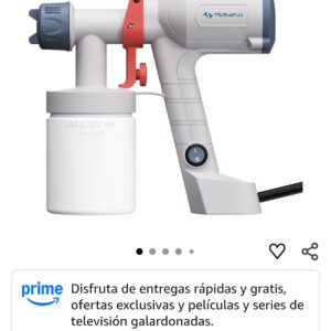 pistola de pintura eléctrica