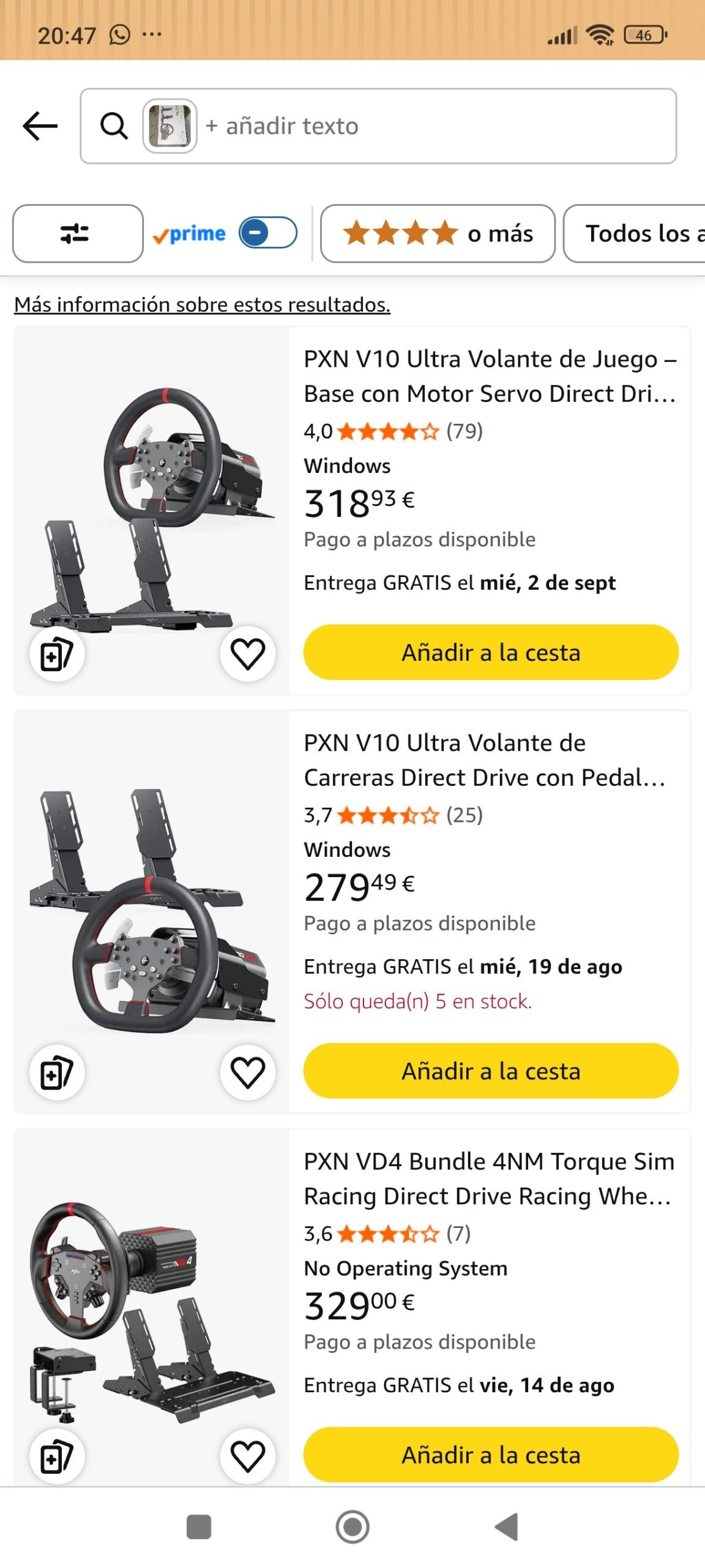 volante de carretera pc ps4: imagen 1