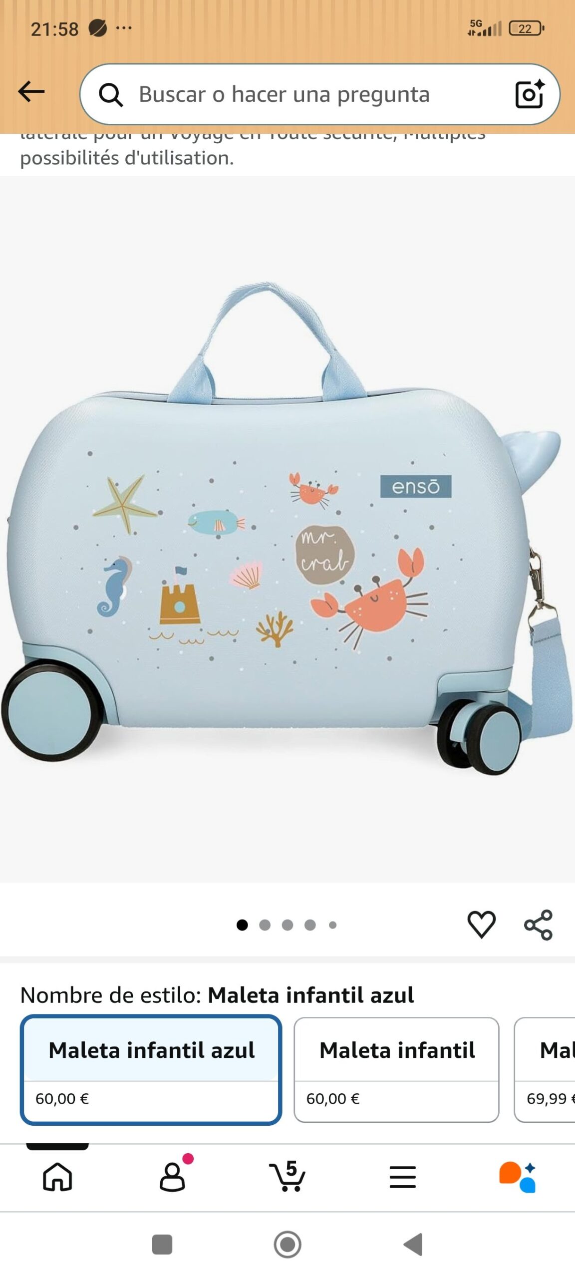 maleta de viaje para niños - Imagen 2