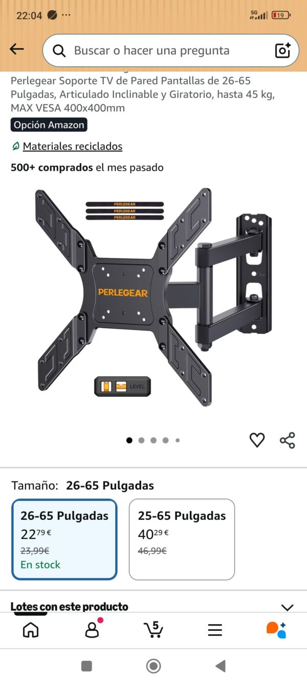 soporte de tv