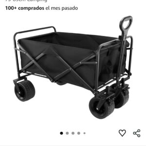 carro plegable de playa