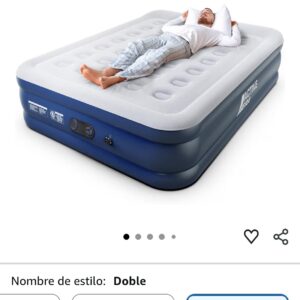 colchón hinchable de matrimonio