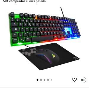 pack teclado y ratón gaming