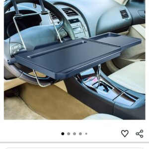 bandeja para volante de coche y reposa cabeza
