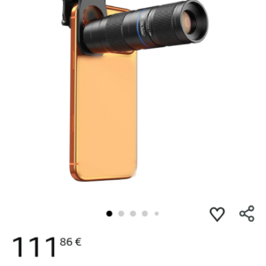teleobjetivo zoom para teléfono