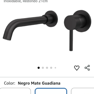 grifo lavabo monomando empotrado