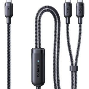Cable USB C 2 a 1
