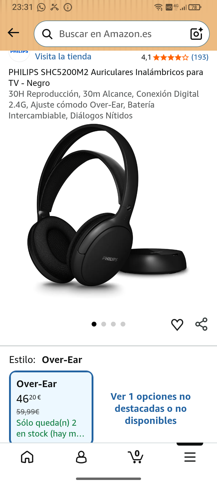 auriculares inalámbricos para TV