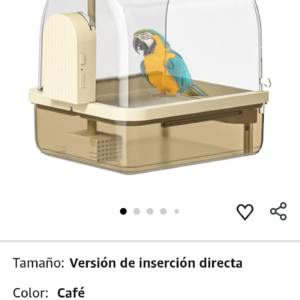 bañera automática para pájaro
