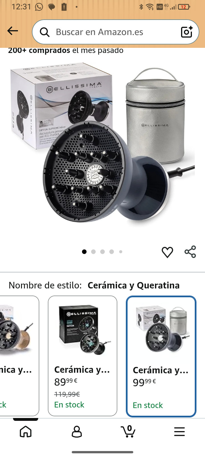 difusor de aire caliente para pelo rizado - Imagen 2