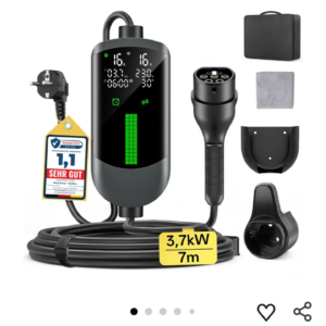cargador de coche eléctrico