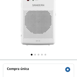 radio blanco