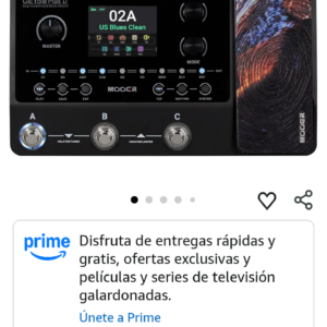 pedal con batería