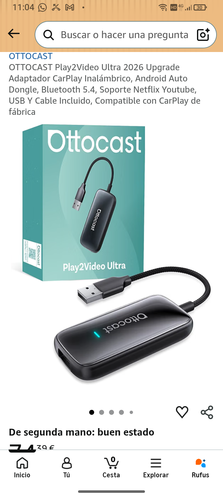 play2video ultra ottocast - Imagen 2