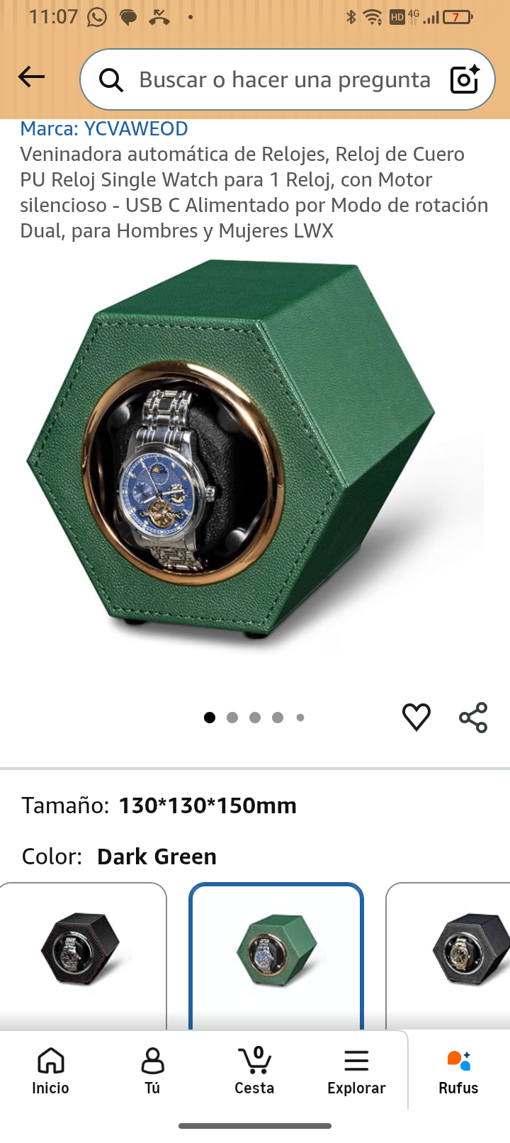 veninadora automática de relojes