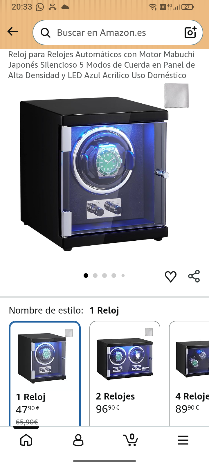 enrollador automático de reloj - Imagen 2