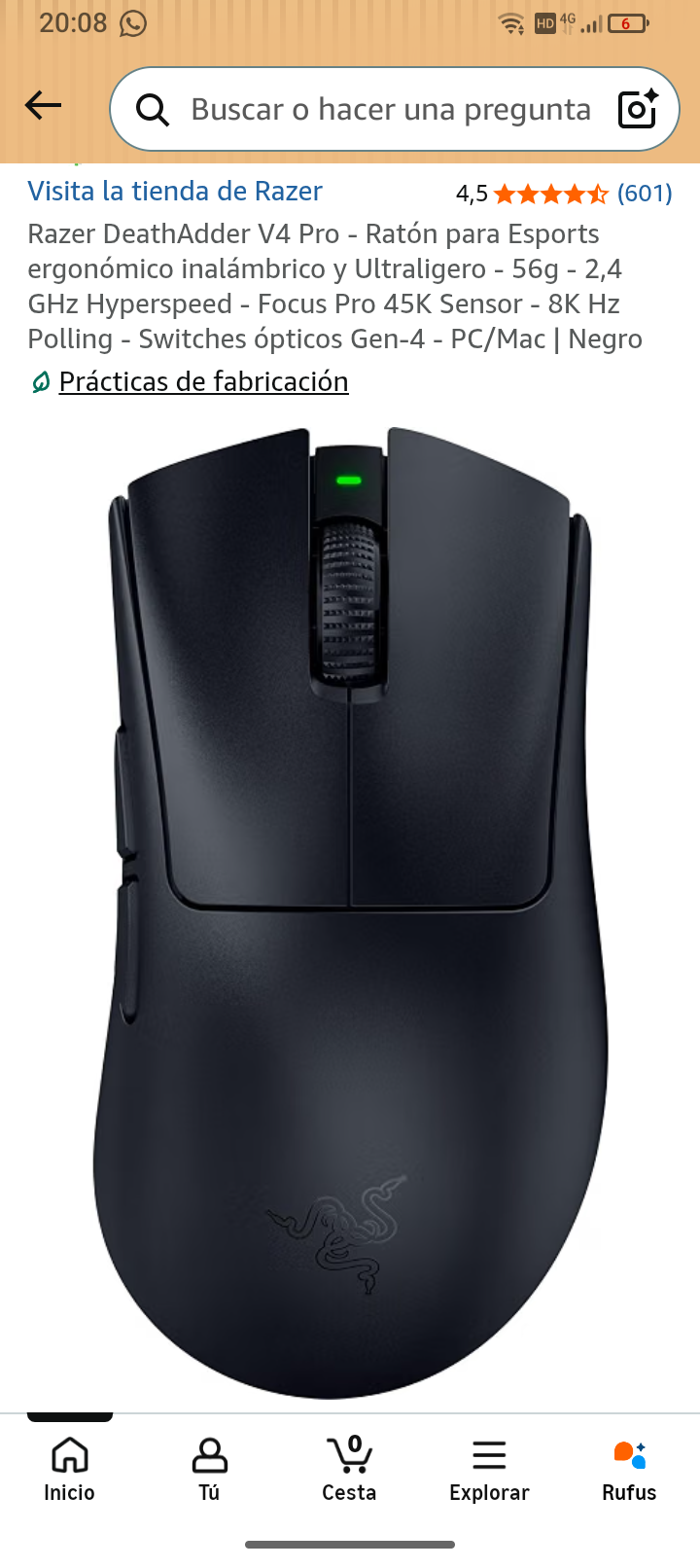 ratón razer viper v4 pro - Imagen 2